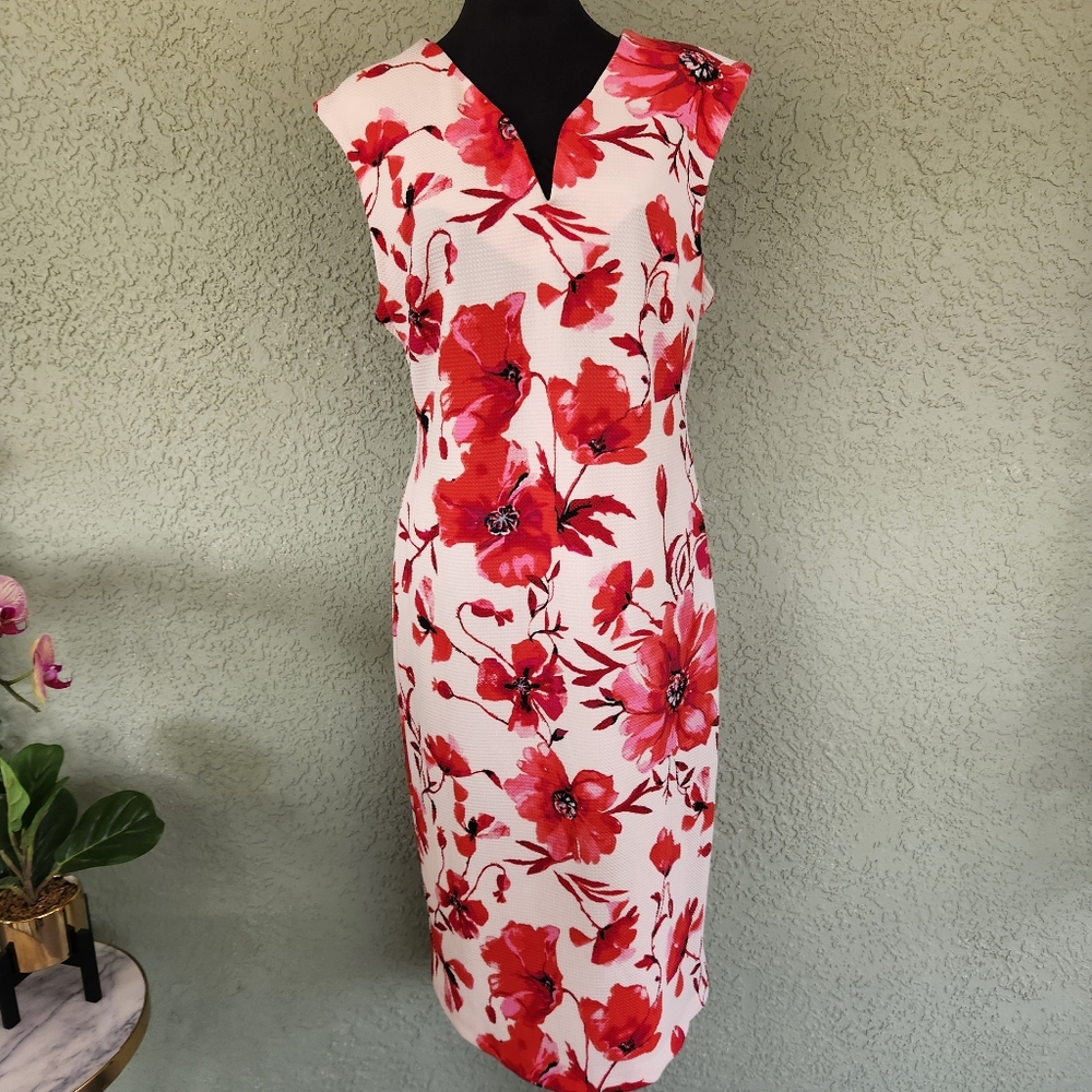 NWT Floral Sleeveless Dress